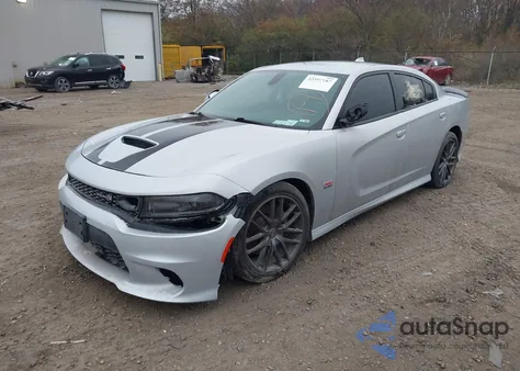 2019 Dodge Charger Scat Pack Rwd из США, поврежденный, VIN 2C3CDXGJ1KH650547
